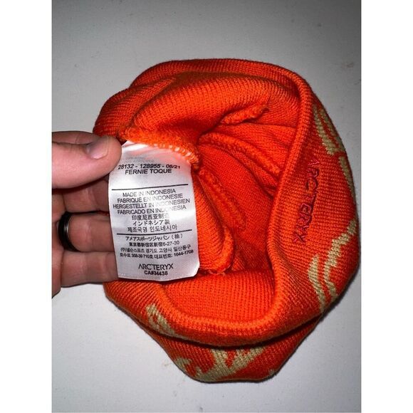 Arc'teryx Bird Head Toque Phenom NWT Orange - Picture 4 of 5